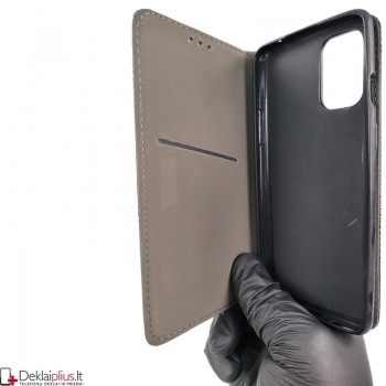 Telone atverčiamas dėklas - juodas (Oneplus 9R) Telone atverčiamas dėklas - juodas (Oneplus 9R)
